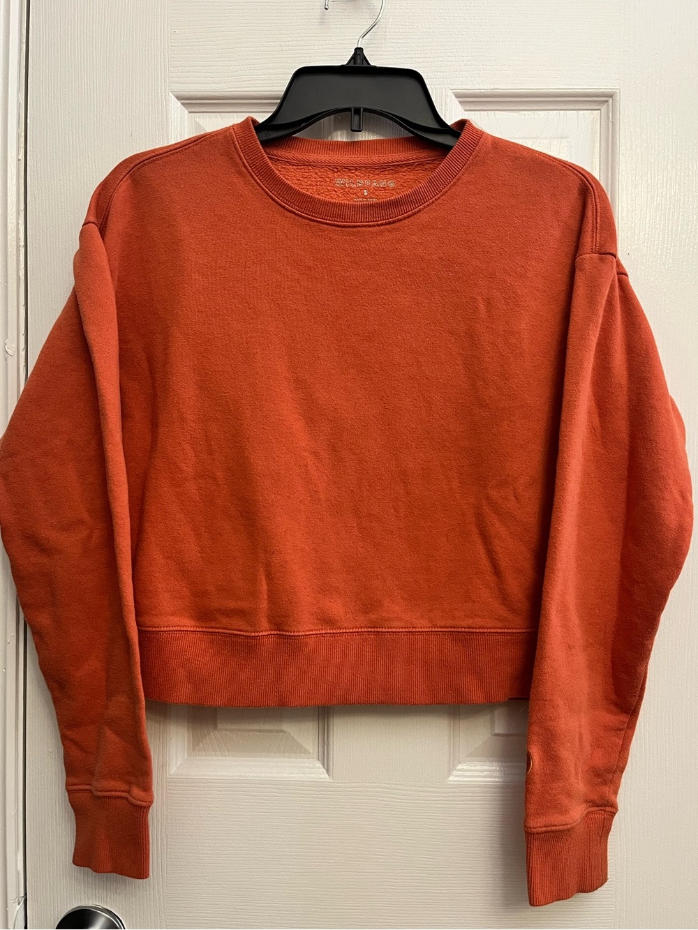 Wildfang Cropped Crewneck Sweatshirt